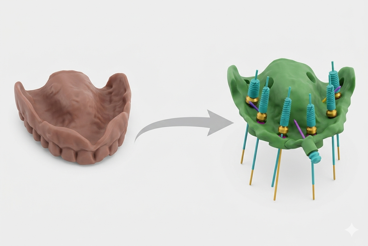Tissue (Mucosa) Supported Surgical Guide